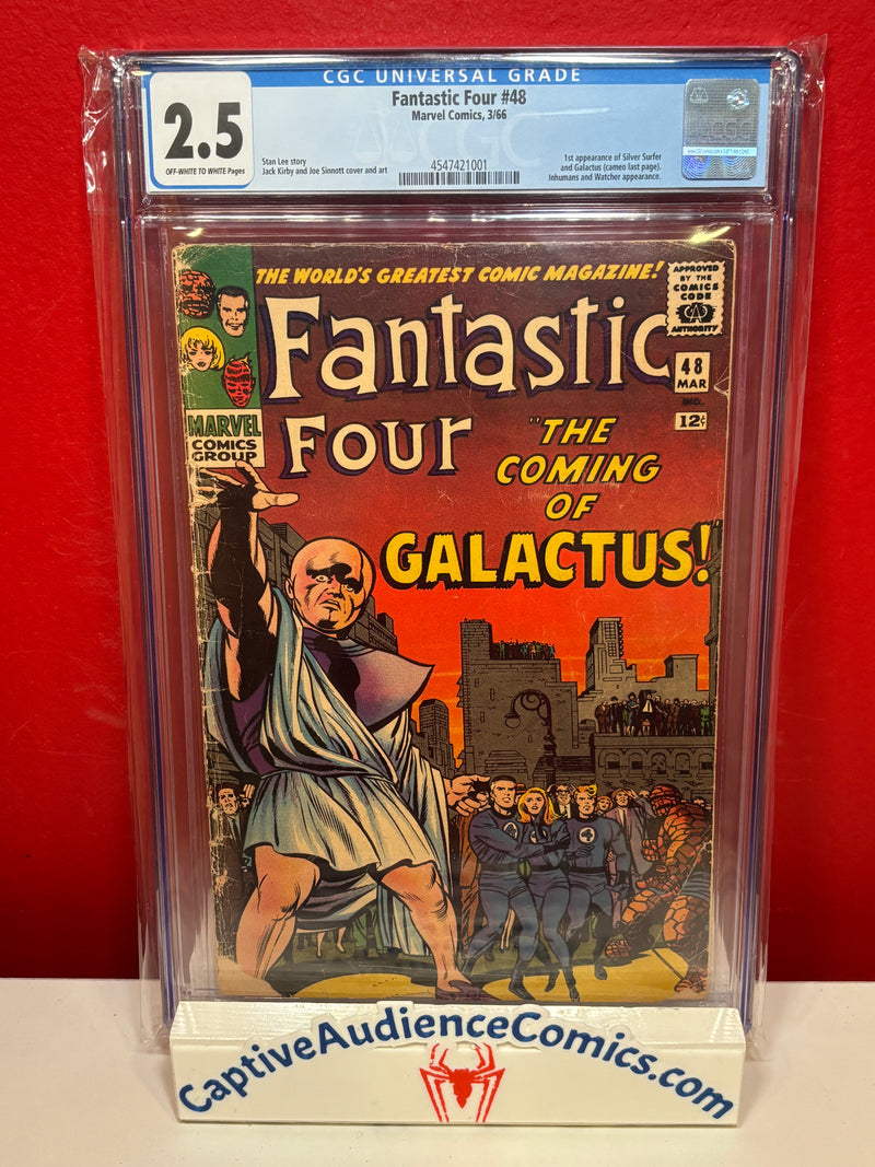 Fantastic Four, Vol. 1 #48 - 1st Silver Surfer & Galactus - CGC 2.5