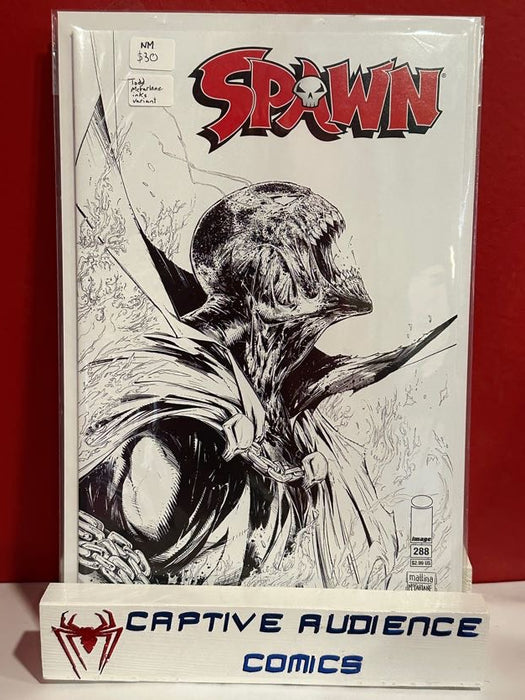 Spawn #288 - Todd Mcfarlane Inks Variant - NM