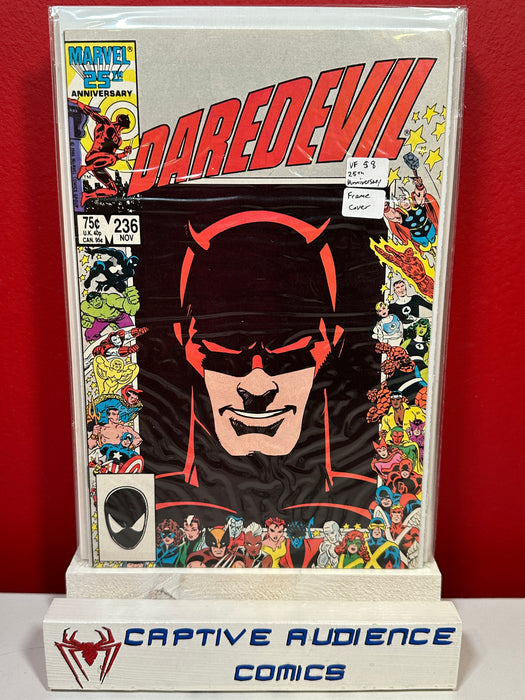 Daredevil, Vol. 1 #236 - 25th Anniversary Frame Cover - VF