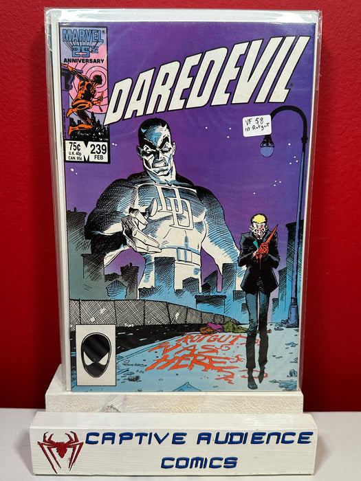 Daredevil, Vol. 1 #239 - 1st Rotgut - VF