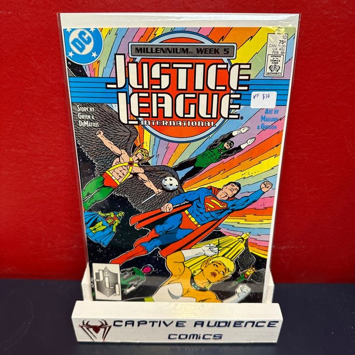 Justice League / International / America #10 - 1st G'Nort - VF