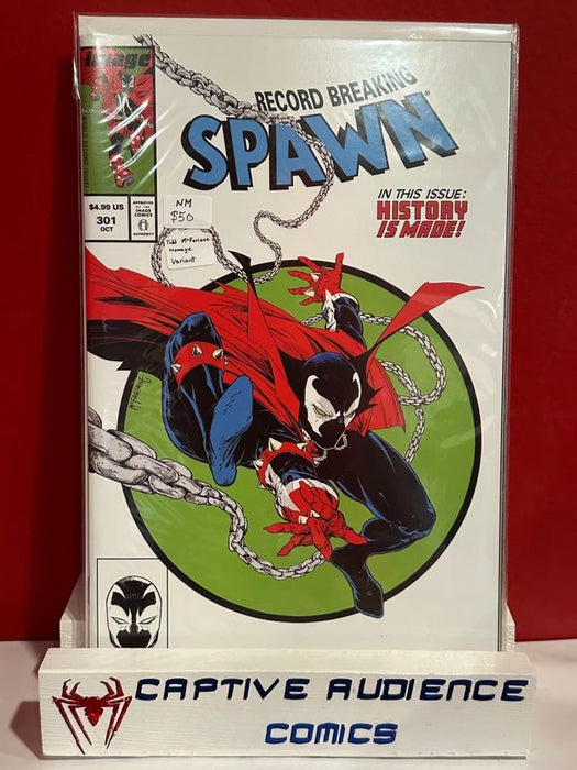 Spawn #301 - Todd McFarlane Homage Variant - NM