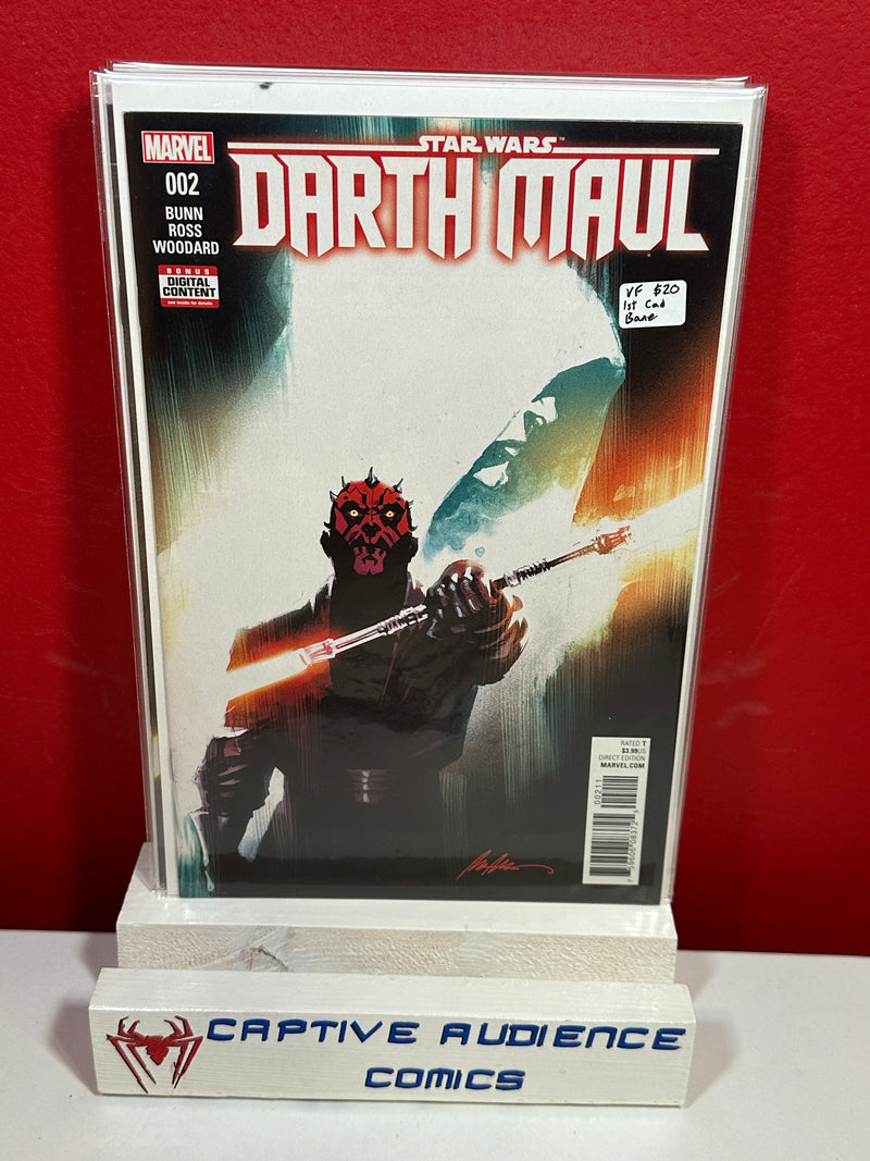 Star Wars: Darth Maul, Vol. 2 #2 - 1st Cad Bane - VF