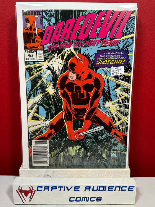 Daredevil, Vol. 1 #272 - Newsstand Variant - 1st Shotgun - FN