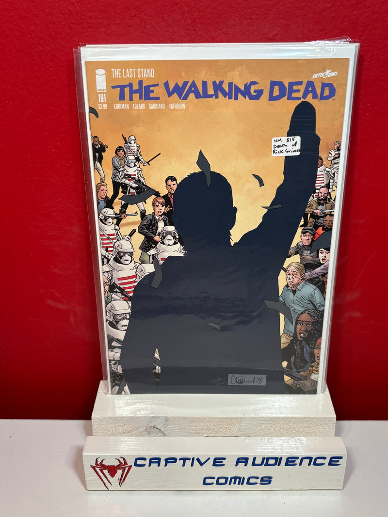 Walking Dead, The #191 - Death of Rick Crimes - NM