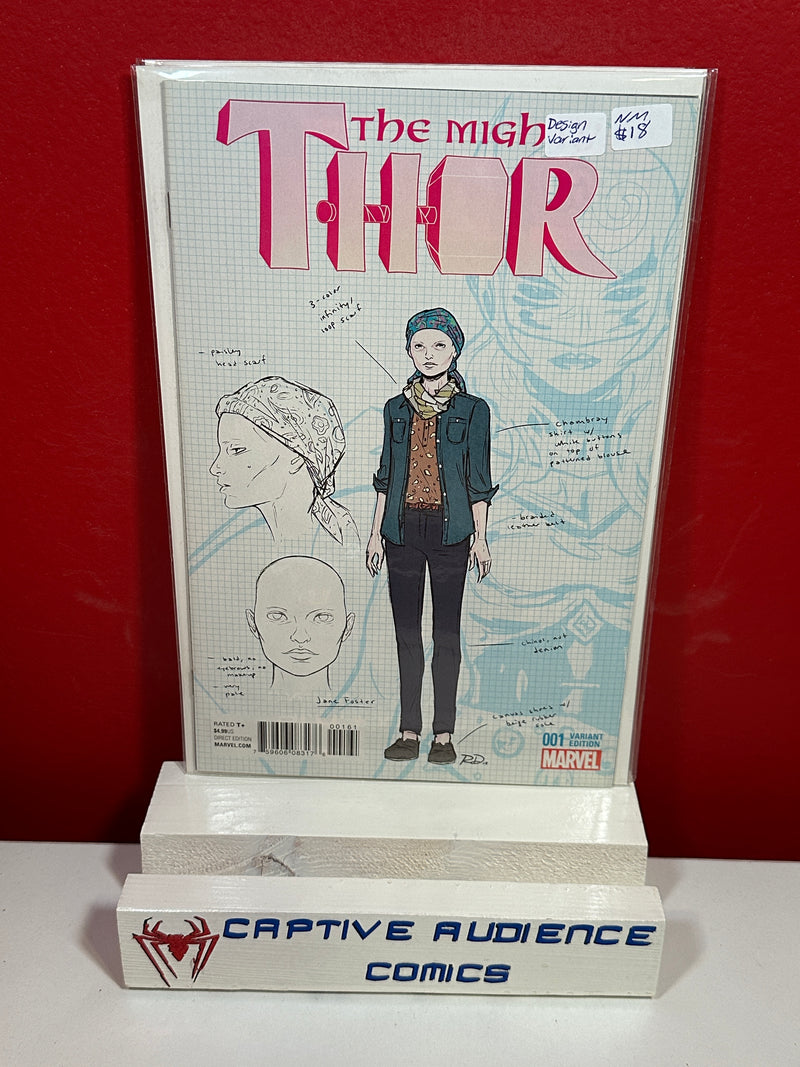 Mighty Thor, The Vol. 2 #1 - Design Variant - NM