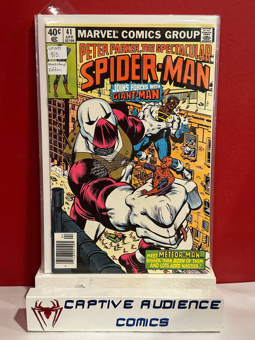 Spectacular Spider-Man, The Vol. 1 #41 - Newsstand Edition - VF/NM