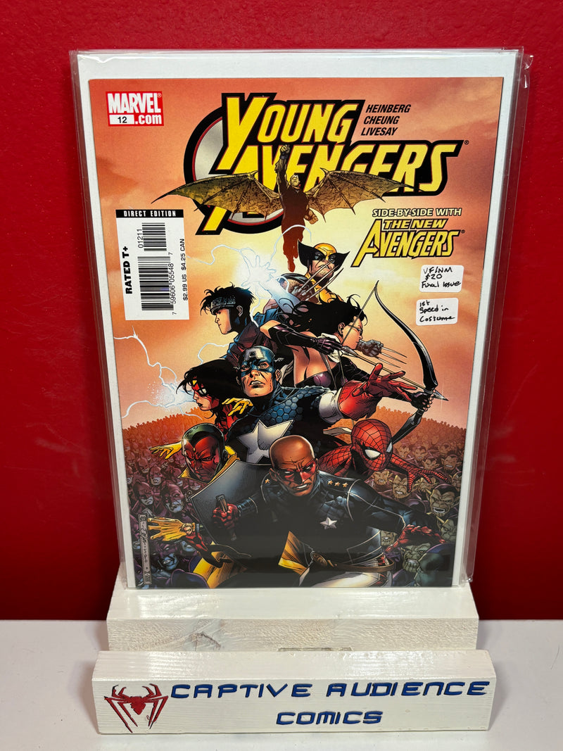 Young Avengers, Vol. 1 #12 - Final Issue - 1st Speed in Costume - VF/NM