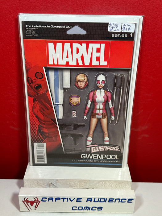 Unbelievable Gwenpool, The #1 - Action Figure Variant - NM