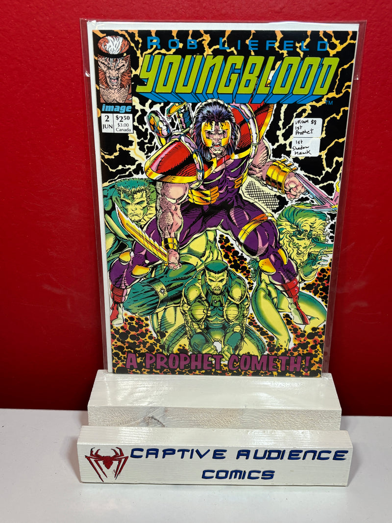 Youngblood, Vol. 1 #2 - 1st Prophet - 1st Shadow Hawk - VF/NM