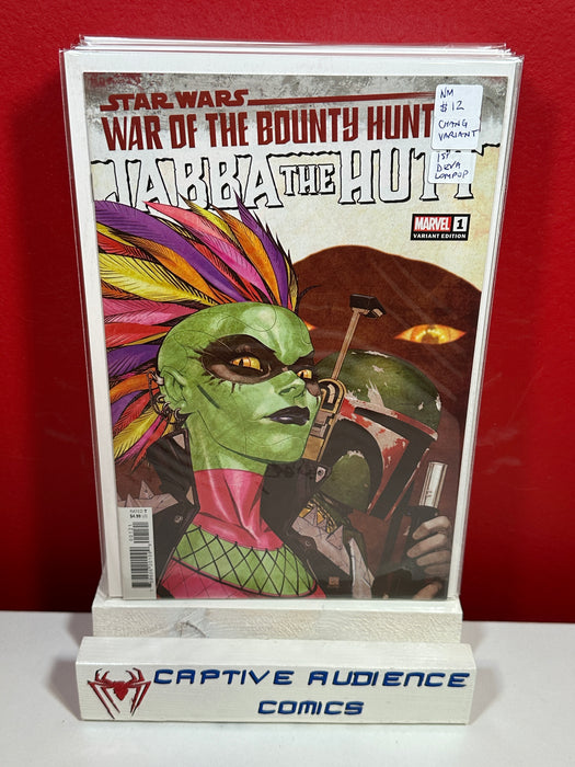 Star Wars: War of the Bounty Hunters - Jabba the Hutt #1 - Chang Variant - 1st Deva Lompop - NM
