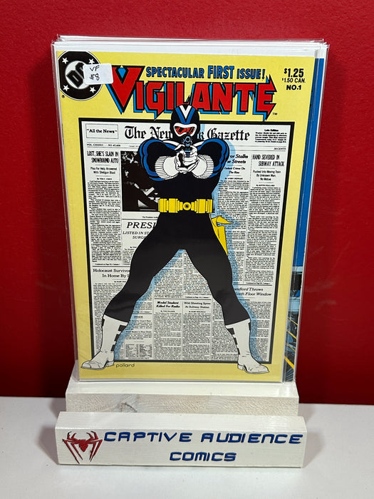 Vigilante, Vol. 1 #1 - VF