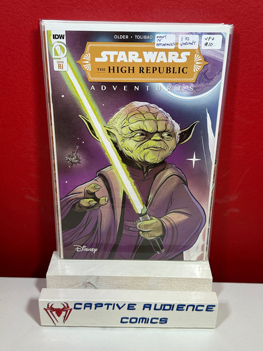 Star Wars: The High Republic Adventures #1 - Many 1st Appearances - 1:10 Variant - VF+