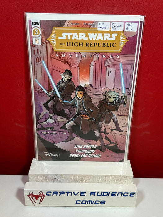 Star Wars: The High Republic Adventures #3 - 1:10 Variant - First Kantam SY - NM