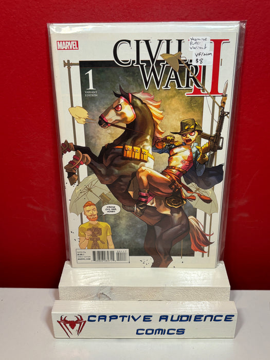 Civil War II #1 - Yasmine Putri Variant - VF/NM