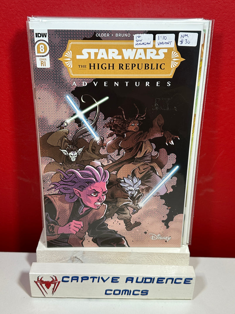 Star Wars: The High Republic Adventures #8 - 1st Sav Malagan - 1:10 Variant - NM
