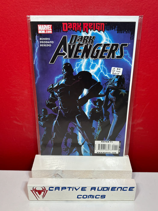 Dark Avengers #1 - 1st Iron Patriot - VF