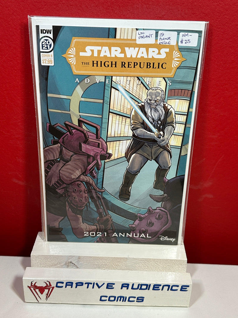 Star Wars: The High Republic Adventures Annual - Loo Variant - 1st Porter Engle - NM-