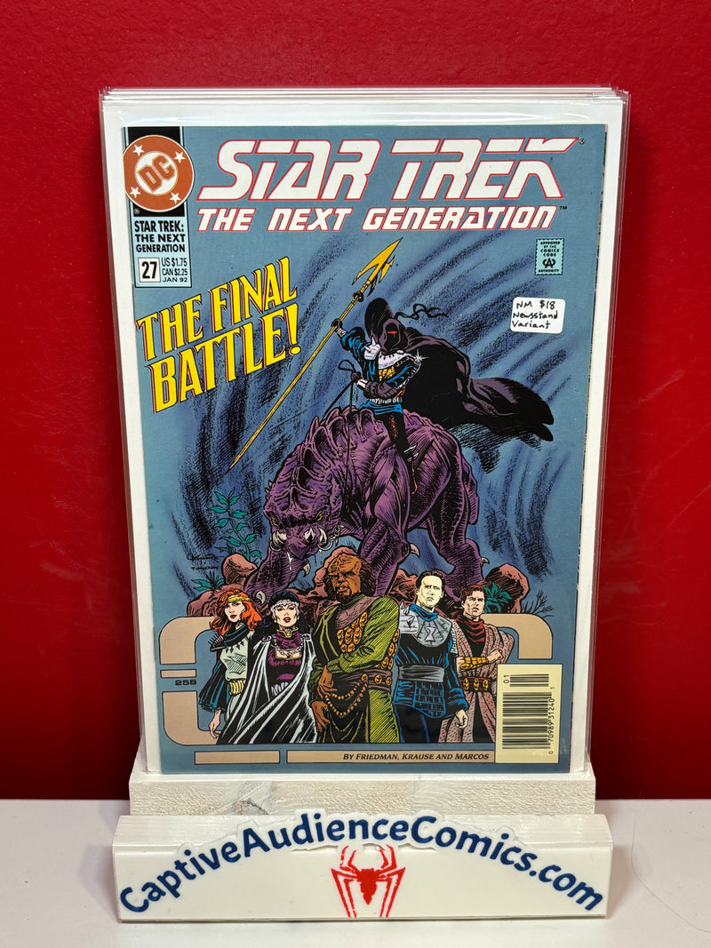 Star Trek: The Next Generation, Vol. 2 #27 - Newsstand Variant - NM