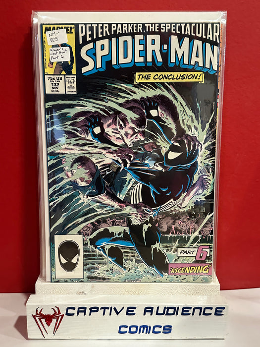 Spectacular Spider-Man, The Vol. 1 #132 - Kravens Last Hunt Part 6 - NM-