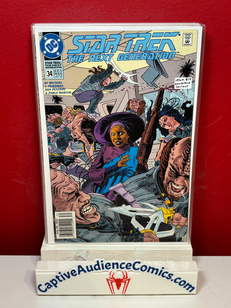 Star Trek: The Next Generation, Vol. 2 #34 - Newsstand Variant - VF/NM