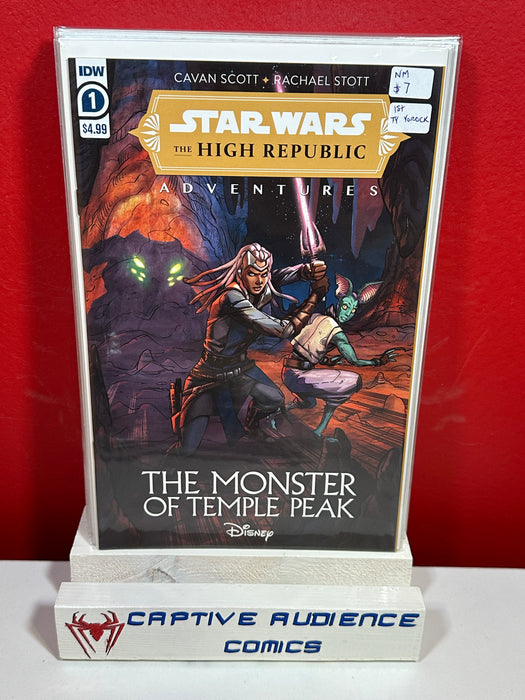 Star Wars: The High Republic - Adventures #1 - 1st TY Yorrick - NM