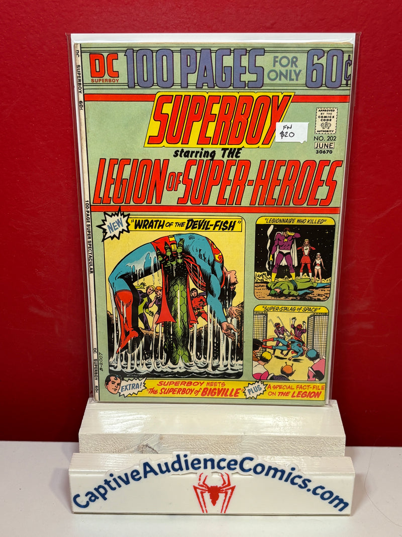Superboy, Vol. 1 #202 - FN