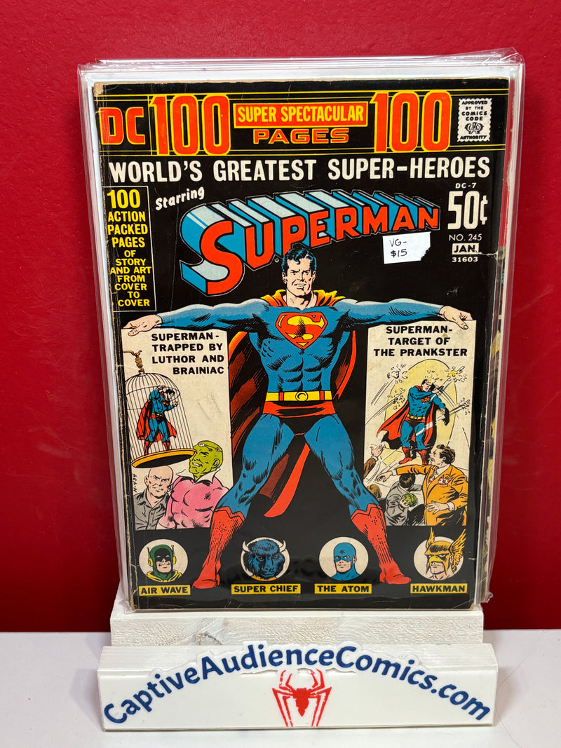 Superman, Vol. 1 #245 - VG