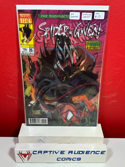 Spider-Gwen, Vol. 2 #25 - 2nd Gwenom - Lenticular Variant - NM