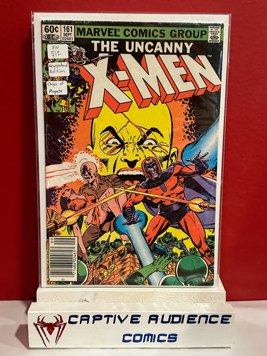 Uncanny X-Men, Vol. 1 #161 - Newsstand Edition - Origin of Magneto - FN