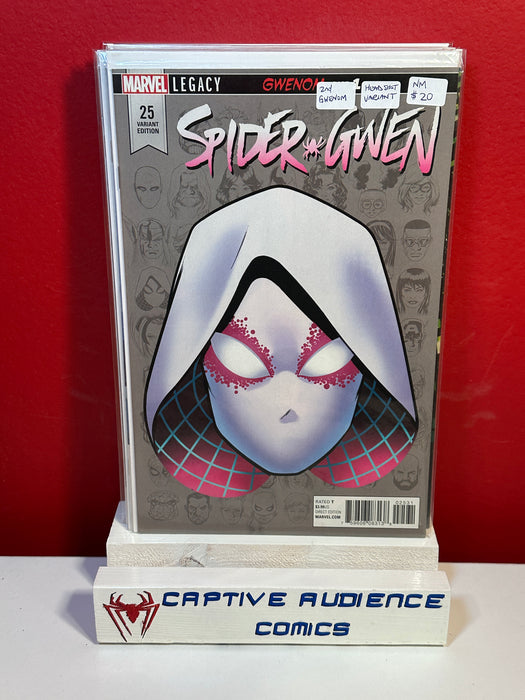 Spider-Gwen, Vol. 2 #25 - 2nd Gwenom - Headshot Variant - NM