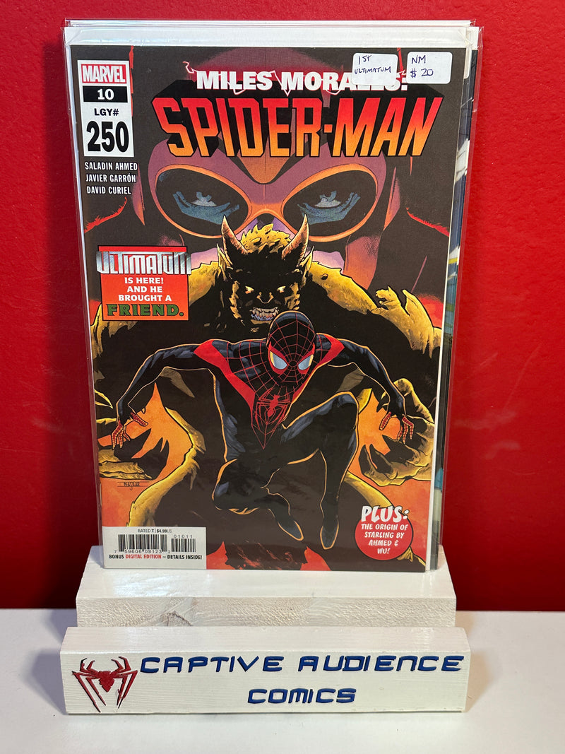 Miles Morales: Spider-Man #10 - 1st Ultimatum - NM
