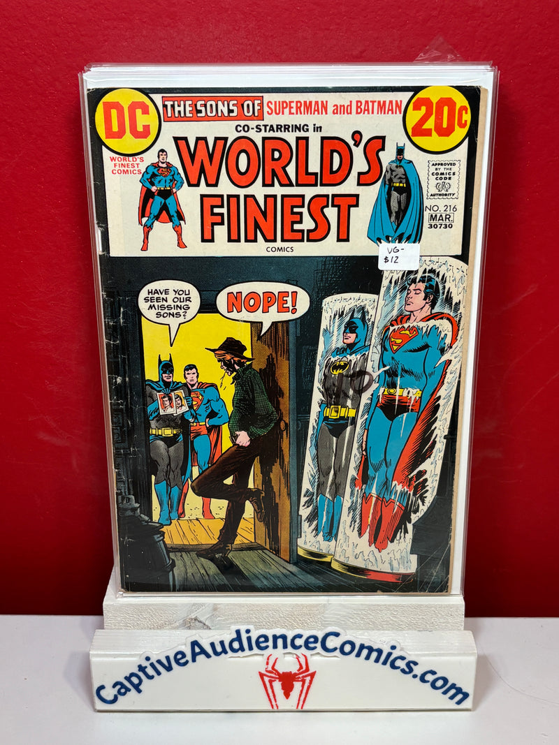 World's Finest Comics #216 - VG