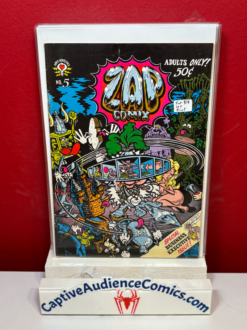 Zap Comix #5 - 1st Print - FN-