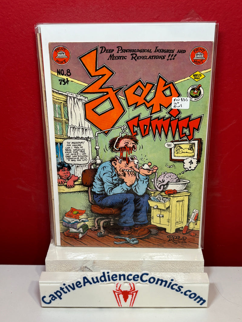Zap Comix #8 - 1st Print - FN