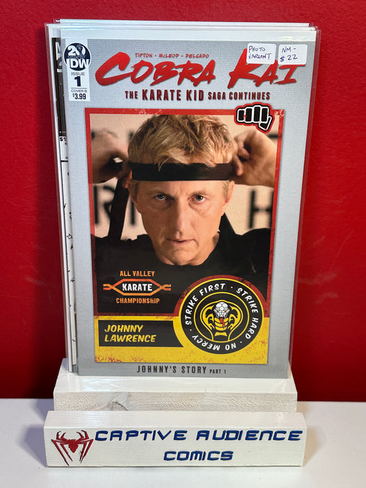 Cobra Kai: The Karate Kid Saga Continues #1 - Photo Variant - NM-