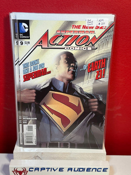 Action Comics, Vol. 2 #9 - 2nd Calvin Ellis - NM