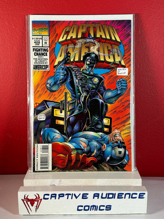 Captain America, Vol. 1 #428 - 1st Americop - NM