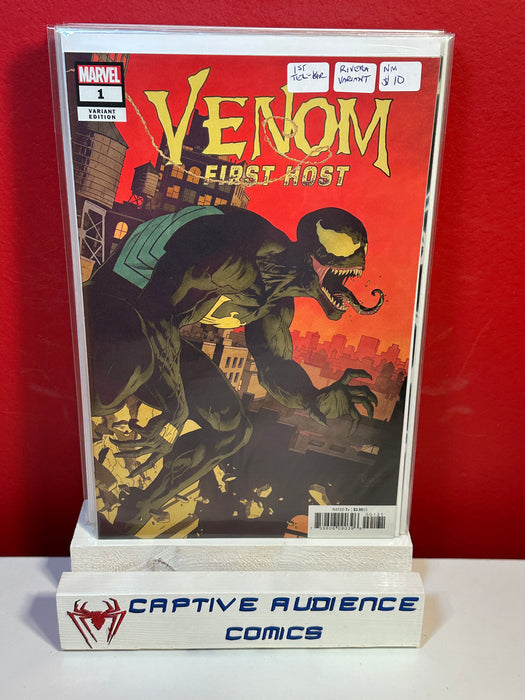 Venom: First Host #1 - 1st Tel-Kar Rivera Variant - NM