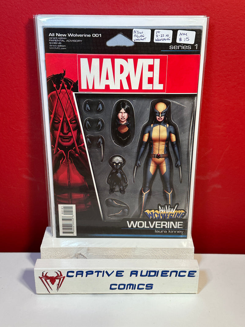 All-New Wolverine #1 - Action Figure Variant - 1st X-23 as Wolverine - NM