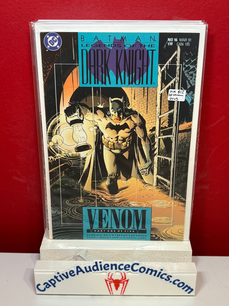 Batman: Legends of the Dark Knight #16 - 1st Venom Drug - NM