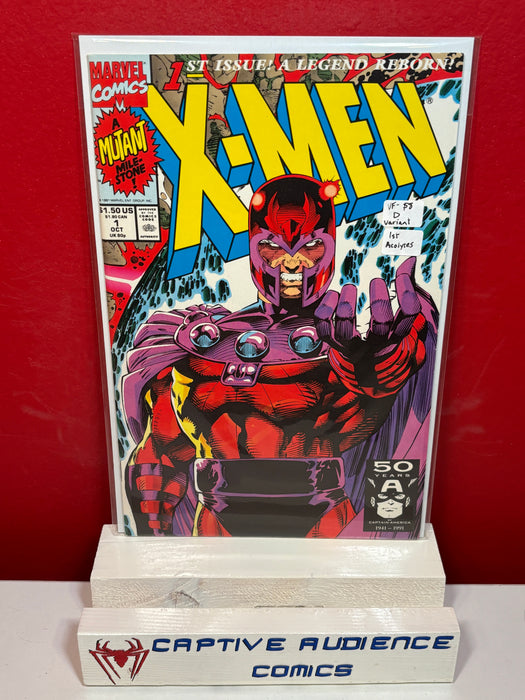 X-Men, Vol. 1 #1 - D Variant - 1st Acolytes - VF-