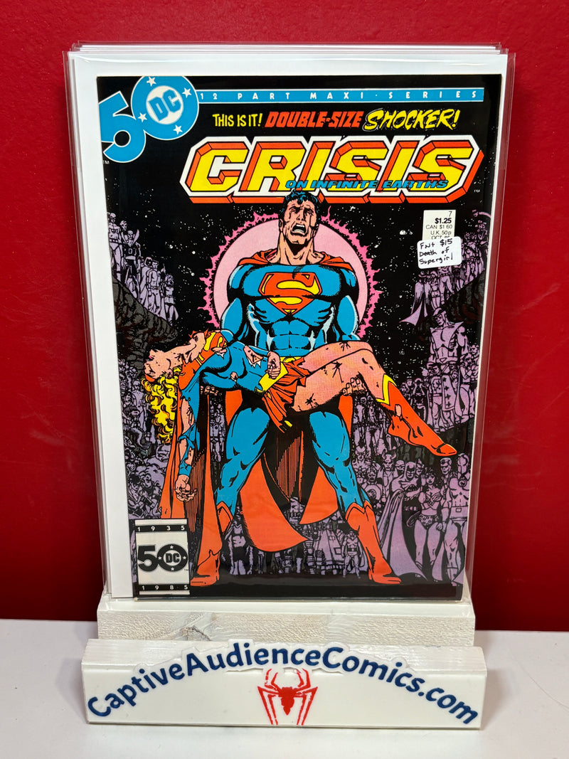 Crisis On Infinite Earths #7 - Death of Supergirl - FN+