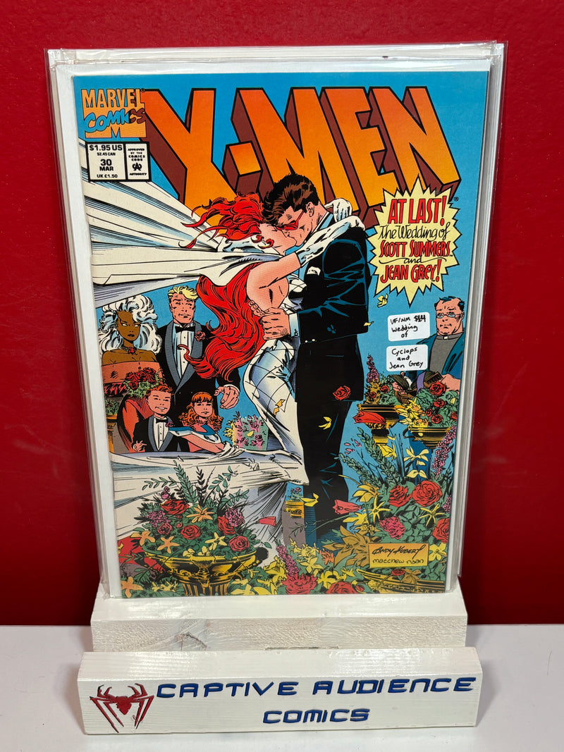 X-Men, Vol. 1 #30 - Wedding of Cyclops and Jean Grey - VF/NM