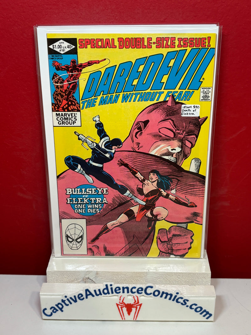 Daredevil, Vol. 1 #180 - Death of Elektra - VF/NM