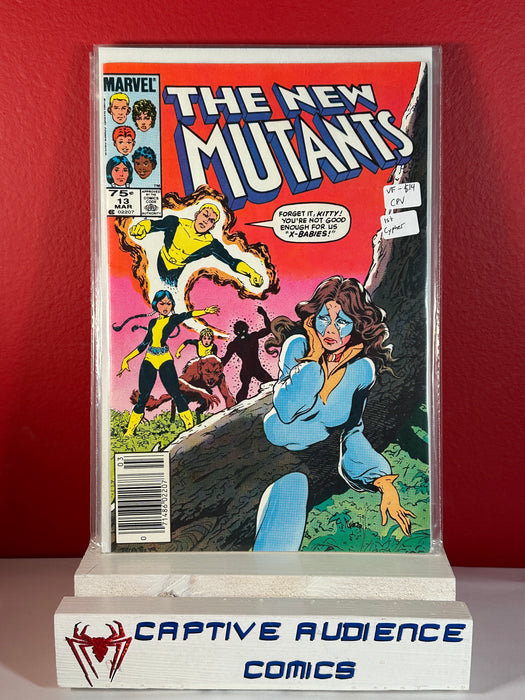 New Mutants, Vol. 1 #13 - 1st Cypher - CPV - VF-