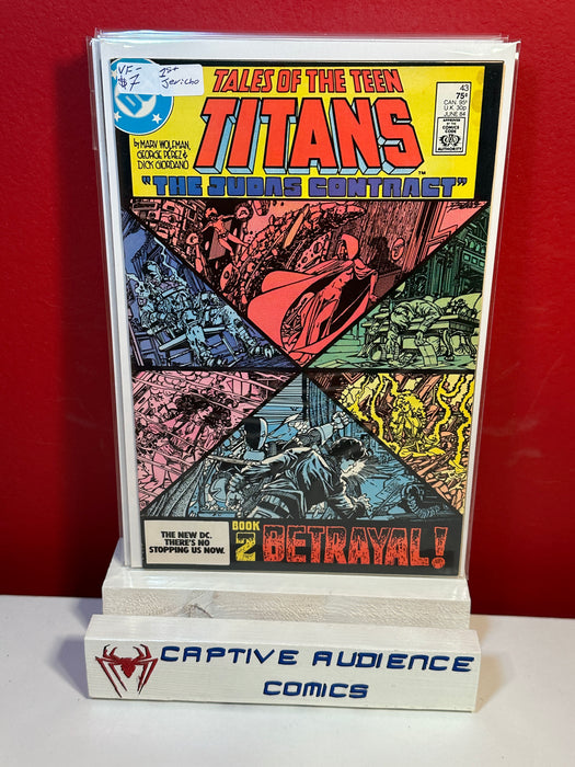 Tales of the Teen Titans #43 - 1st Jericho - VF-