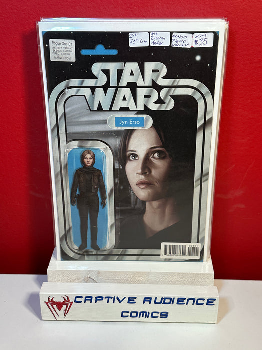 Star Wars: Rogue One #1 - 1st Jyn Erso - 1st Cassian Ander - Action Figure Variant - NM