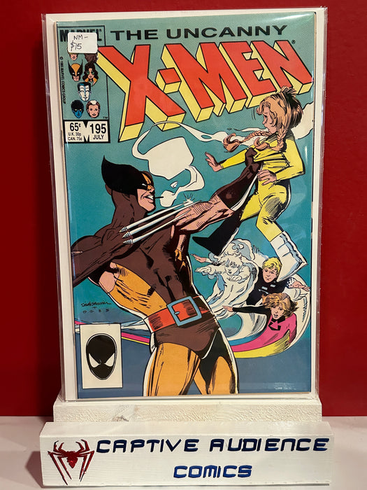 Uncanny X-Men, Vol. 1 #195 - NM-