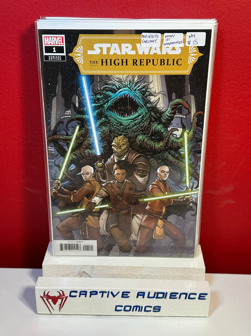 Star Wars: The High Republic, Vol. 1 #1 - Many 1st Appearances - Aninoito Variant - NM